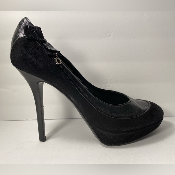 Christian Dior pumps heels black 40.5 - Picture 2 of 11